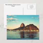 Pão de Açúcar [Rio de Janeiro] Postkarte (Vorne/Hinten)