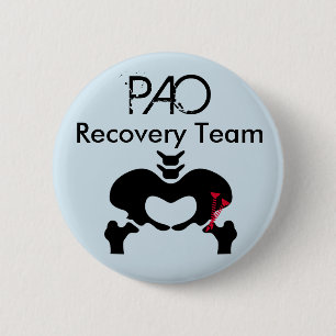 PAO Erholungs-Team - kleiner Knopf Button
