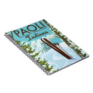 Paoli Orange Landkreis Indiana Skipster Notizblock