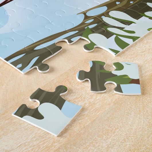 Paoli Orange Landkreis Indiana Skipster Puzzle (Seite)