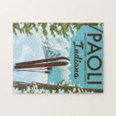 Paoli Orange Landkreis Indiana Skipster Puzzle (Horizontal)