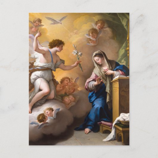 Paolo de Matteis, die Erklärung Postkarte (Vorderseite)