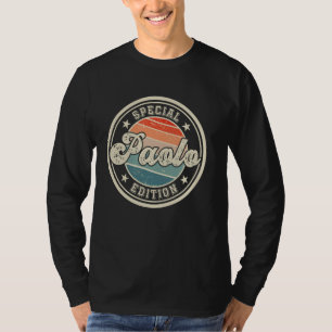 Paolo Special Edition lustiges Sprichwort Vorname  T-Shirt