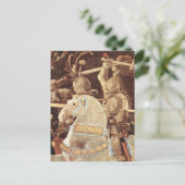 Paolo Uccello Art Postkarte (Stehend Vorderseite)