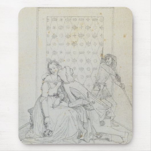 Paolo und Francesca Mousepad (Vorne)