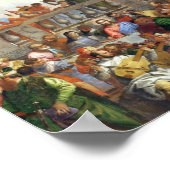 Paolo Veronese - Die Hochzeit in Cana 1563 Poster (Ecke)