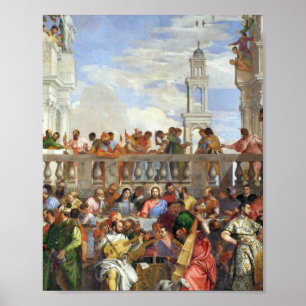 Paolo Veronese - Die Hochzeit zu Kana 1563 Poster