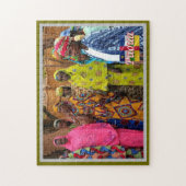 Paoua - Les femmes - Puzzle (Vertikal)