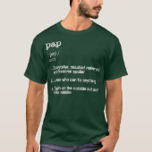 Pap Definition T Vathers Day Gift T-Shirt (Vorderseite)