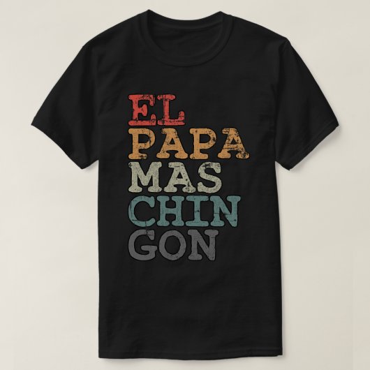 Pap Frau Chingon coolster Vater für Mengift T-Shirt (Design vorne)