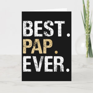 Pap Geschenk von Enkelin Enkel Best Pap Karte