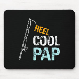 Pap Geschenk von Enkelin Enkel Reel Cool Pap Mousepad