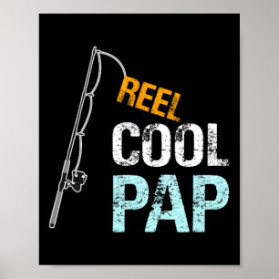 Pap Geschenk von Grandtochter Grandson Reel Coole  Poster