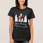Pap Moose Buffalo Red Plaid Christmas Matching Fam T-Shirt (Vorderseite)