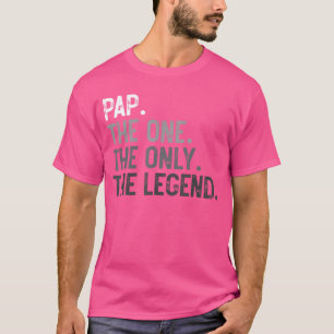 Pap Nur Eine Legende Vintage Lustiger Pap für Väte T-Shirt