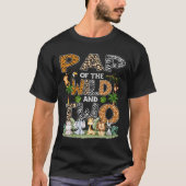 Pap of the Wild and Two Zoo Safari Jungle Geburtst T-Shirt (Vorderseite)