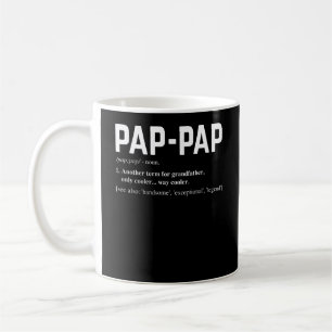 Pap Pap Definition Fathers Day Kaffeetasse