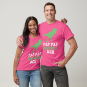 Pap-Pap-Saurus Rex Dino Dinosaur Pappapsaurus Funn T-Shirt (Unisex)