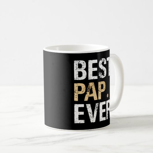 Pap von Grandtochter Grandson Best Pap Kaffeetasse (VorderseiteRechts)