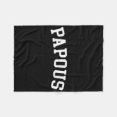 Papa _1 fleecedecke (Vorderseite (Horizontal))