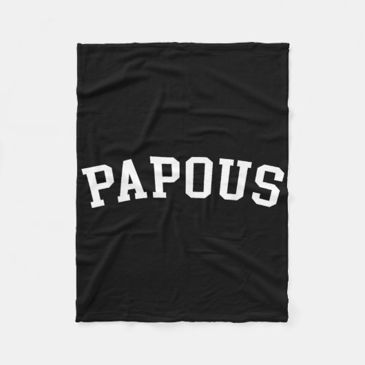 Papa _1 fleecedecke (Vorderseite)