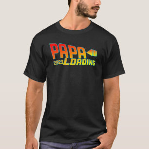 Papa 2023 - Ladevorstellung für schwanger Papa T-Shirt