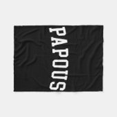 Papa _2 fleecedecke (Vorderseite (Horizontal))