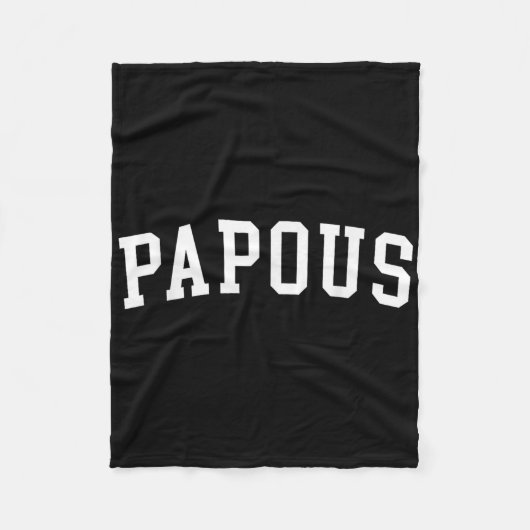 Papa _2 fleecedecke (Vorderseite)