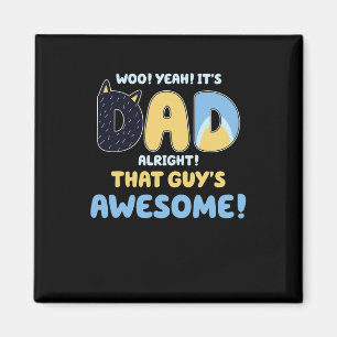 Papa Alles Klar Der Typ Ist Großartig Vatertag Magnet