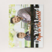 Papa am liebsten im Personalisierten Foto der Welt Puzzle (Vertikal)