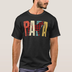 Papa American Akita T Shirt für American Akita Dog