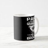 Papa And Grandson A Bond That Can't Be Broken Kaffeetasse (VorderseiteRechts)