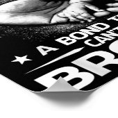 Papa And Grandson A Bond That Can't Be Broken Poster (Ecke)