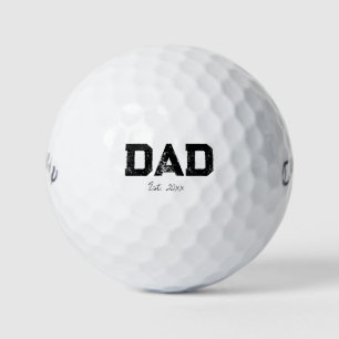 'Papa' Andenken zum Vatertag erstellen Golfball