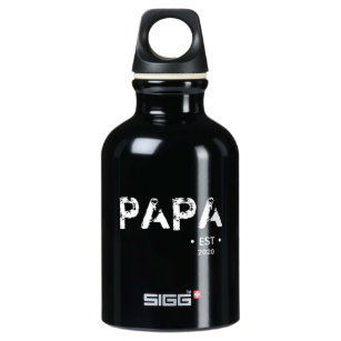 PAPA Angepasstes Jahr Aluminiumwasserflasche