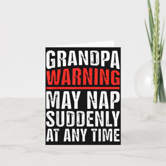 Papa Art For Grandpa From Grandkids Father's Day P Karte (Vorderseite)