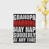 Papa Art For Grandpa From Grandkids Father's Day P Karte (Gelbe Blume)