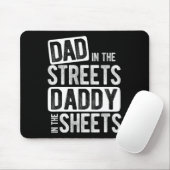 Papa auf der Straße Daddy auf dem Blatt Bester Vat Mousepad (Mit Mouse)