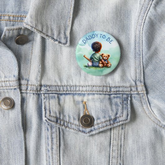 Papa | Babydusche Button (Beispiel)