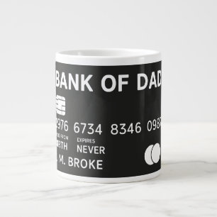 Papa Bankkarte Jumbo-Tasse