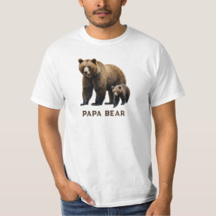 *~* PAPA BAR Cub Vatertag Geschenk AP86 T-Shirt