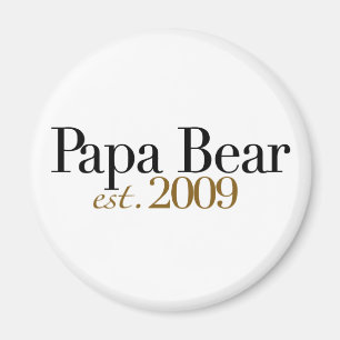 Papa-Bär Est 2009 Magnet