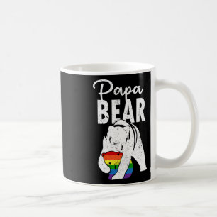 Papa Bär Gay Pride Regenbogenflagge Lgbt Dad Campi Kaffeetasse