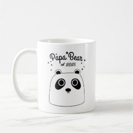 Papa Bär Geschenk für neuen Vater, neuen Elterntei Kaffeetasse