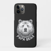 Papa-Bär, Handgezeichnete Illustration Case-Mate iPhone Hülle (Rückseite)