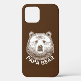 Papa-Bär, Handgezeichnete Illustration Case-Mate iPhone Hülle