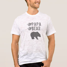 Papa-Bär-Hashtag-Hemd T-Shirt