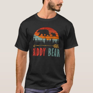 Papa Bär Herren Familie Matching Vatertag Für Dad T-Shirt