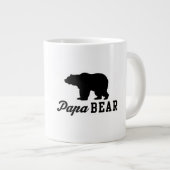 Papa-Bär Jumbo-Tasse (Vorderseite Rechts)