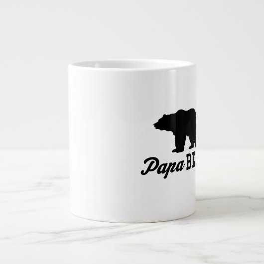 Papa-Bär Jumbo-Tasse (Vorderseite)